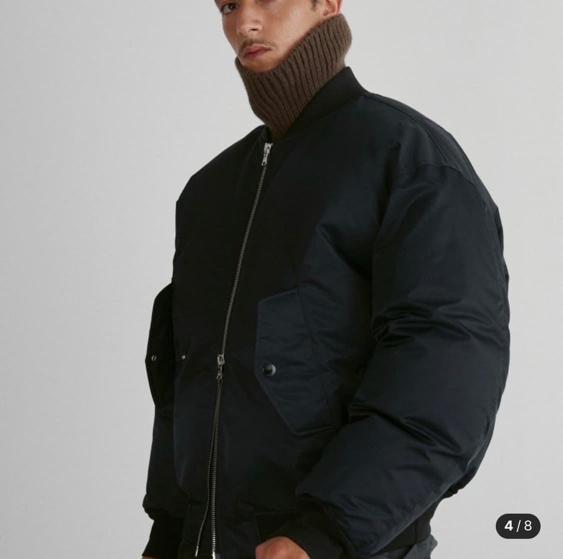 [OS] 렉토 오버사이즈 나일론 다운 점퍼 ma-1 상품이미지4