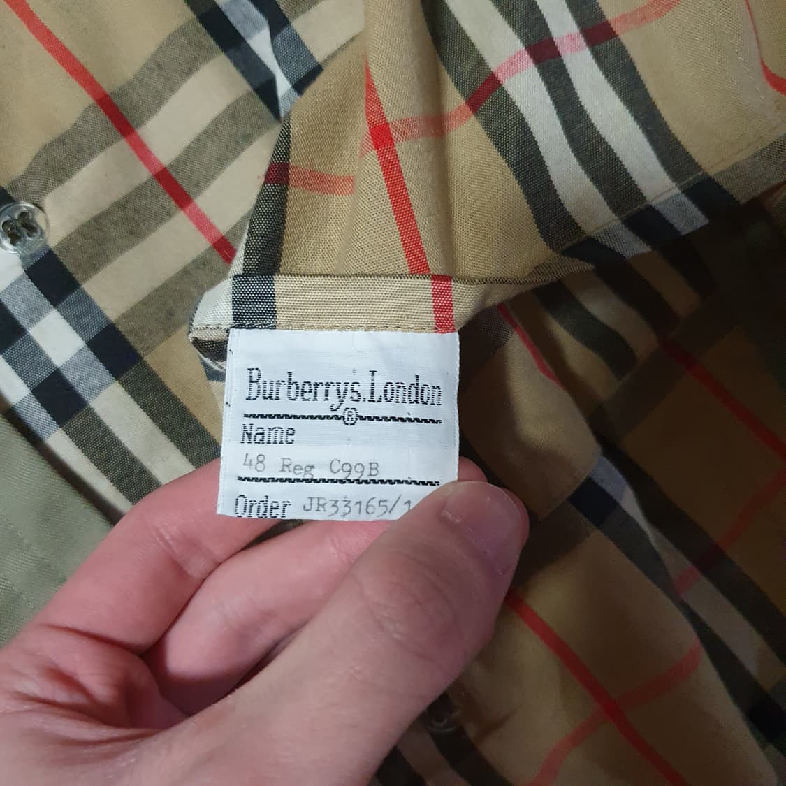 버버리 트렌치 코트 | Made in England 상품이미지7