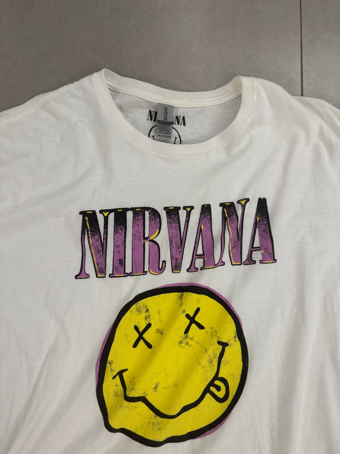 Nirvana 빈티지 티셔츠 상품이미지2