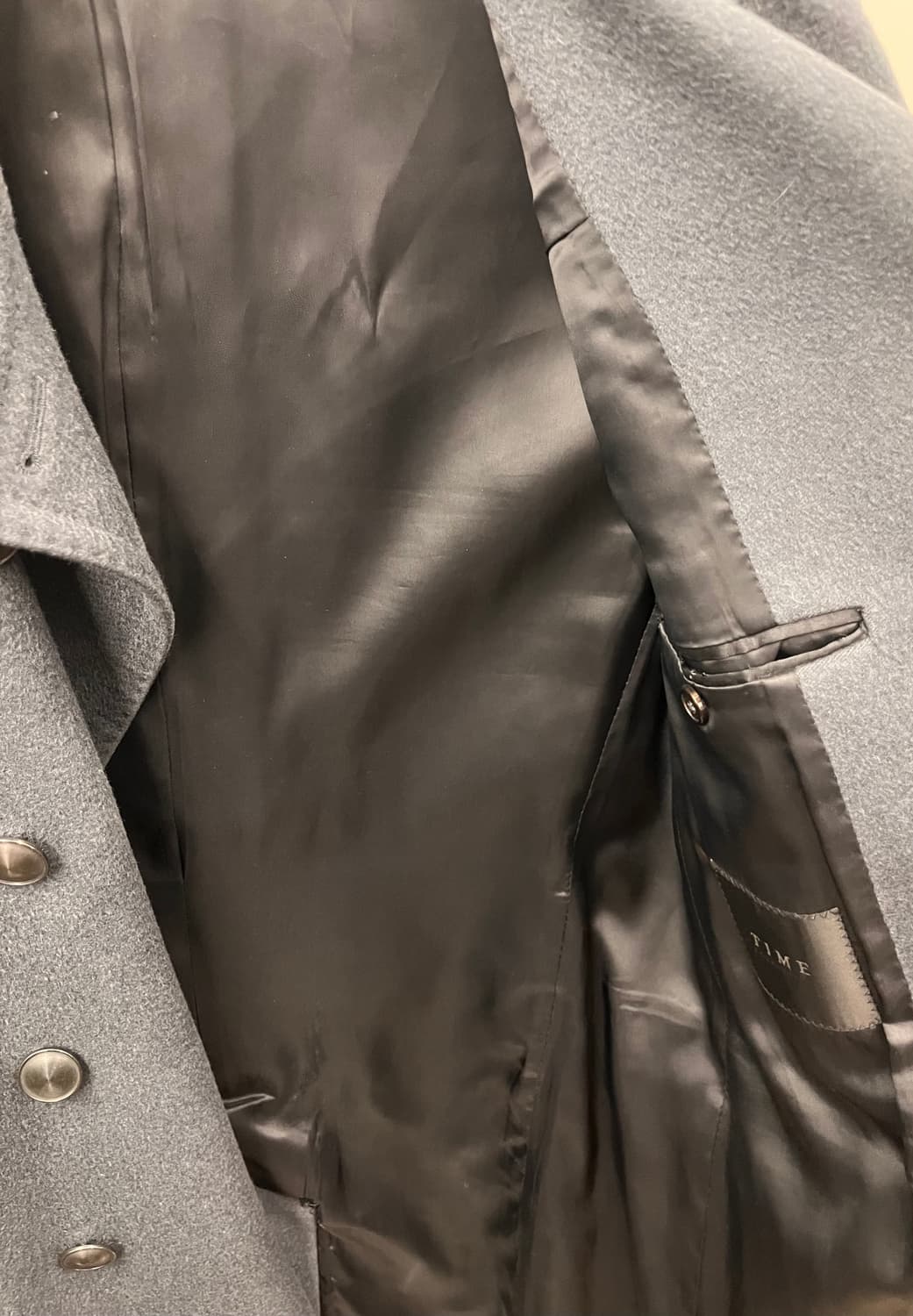 타임 TIME 더블 코트 100 상품이미지2