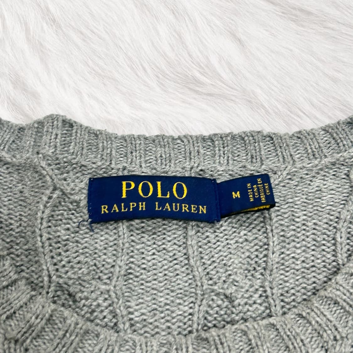 폴로 그레이포니 케이블 니트 상품이미지6