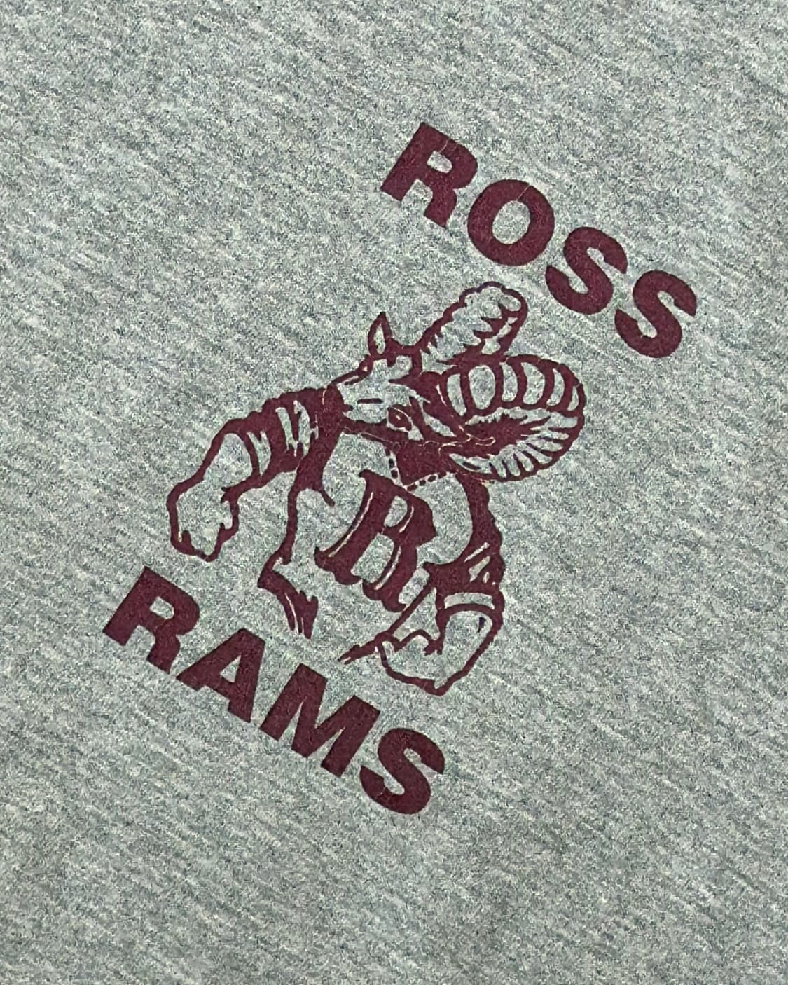 90s Ross Rams 싱글스티치 링거 티셔츠 상품이미지4