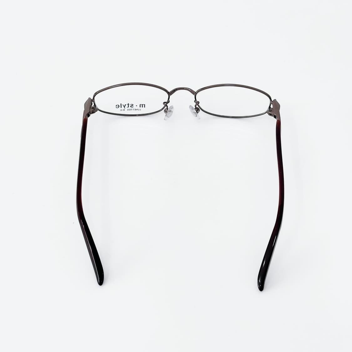 MSTYLE 브라운 메탈 데드스탁 빈티지안경 상품이미지4