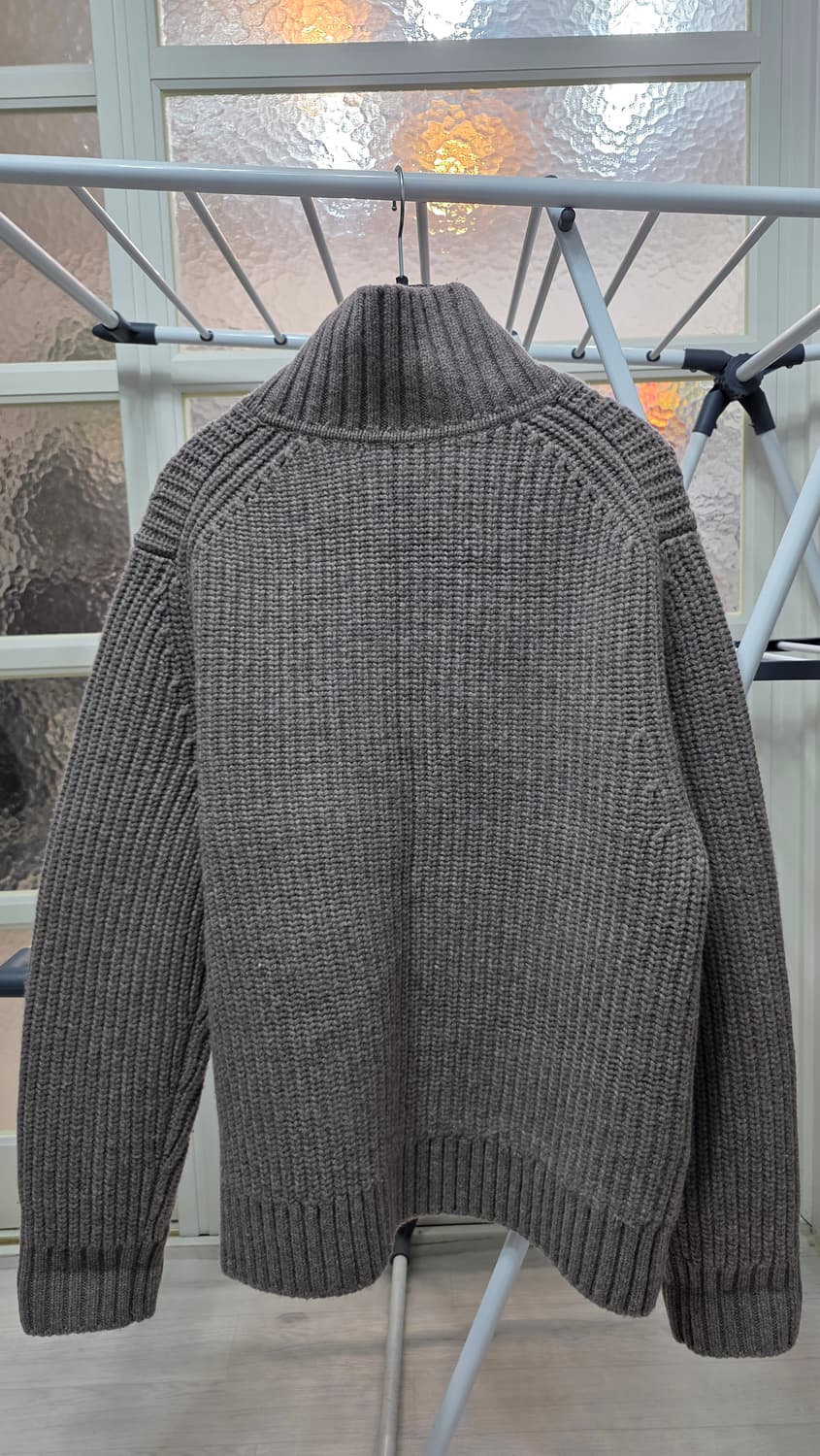 코스(COS) 퍼널넥 니티드 울 자켓  상품이미지2