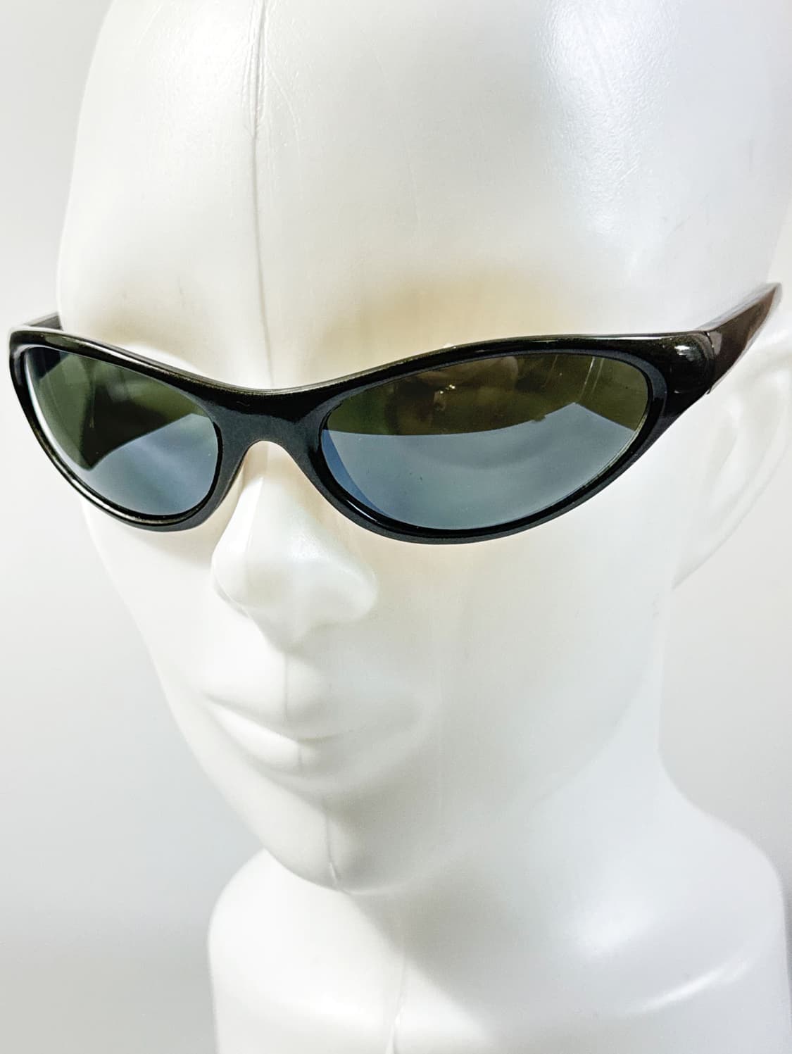 90s SOLFLEX 딥그린 래핑 스포티 빈티지 선글라스 상품이미지8