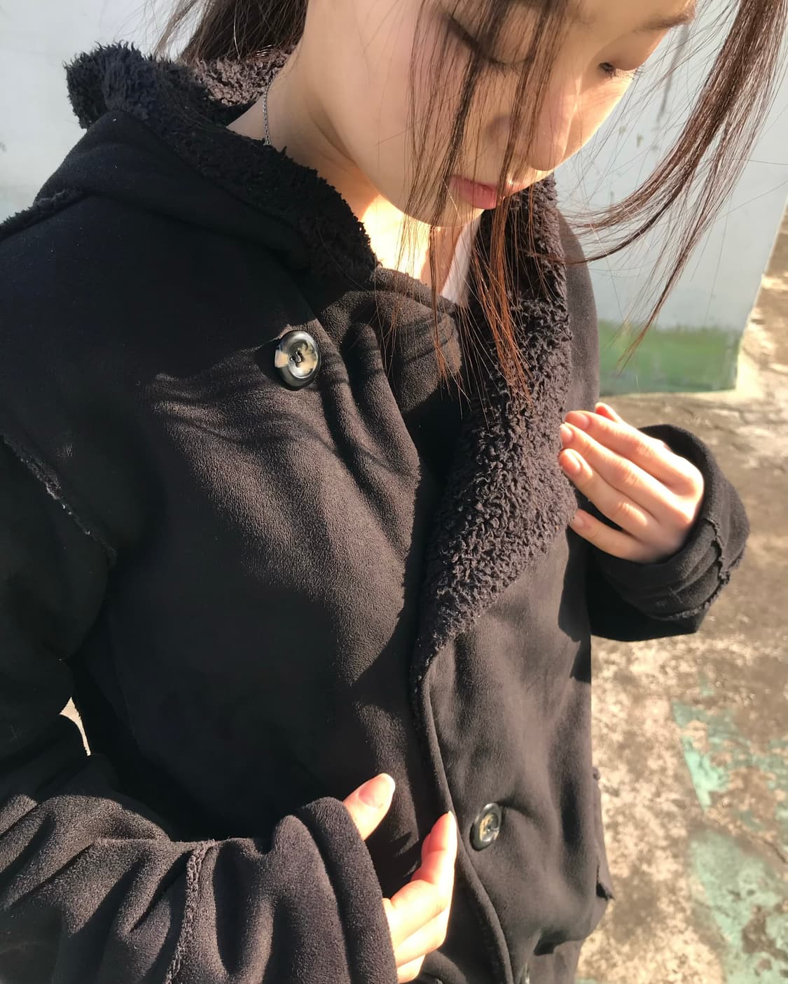 JUNGLE STORM 언발 버튼 후드 자켓 상품이미지2