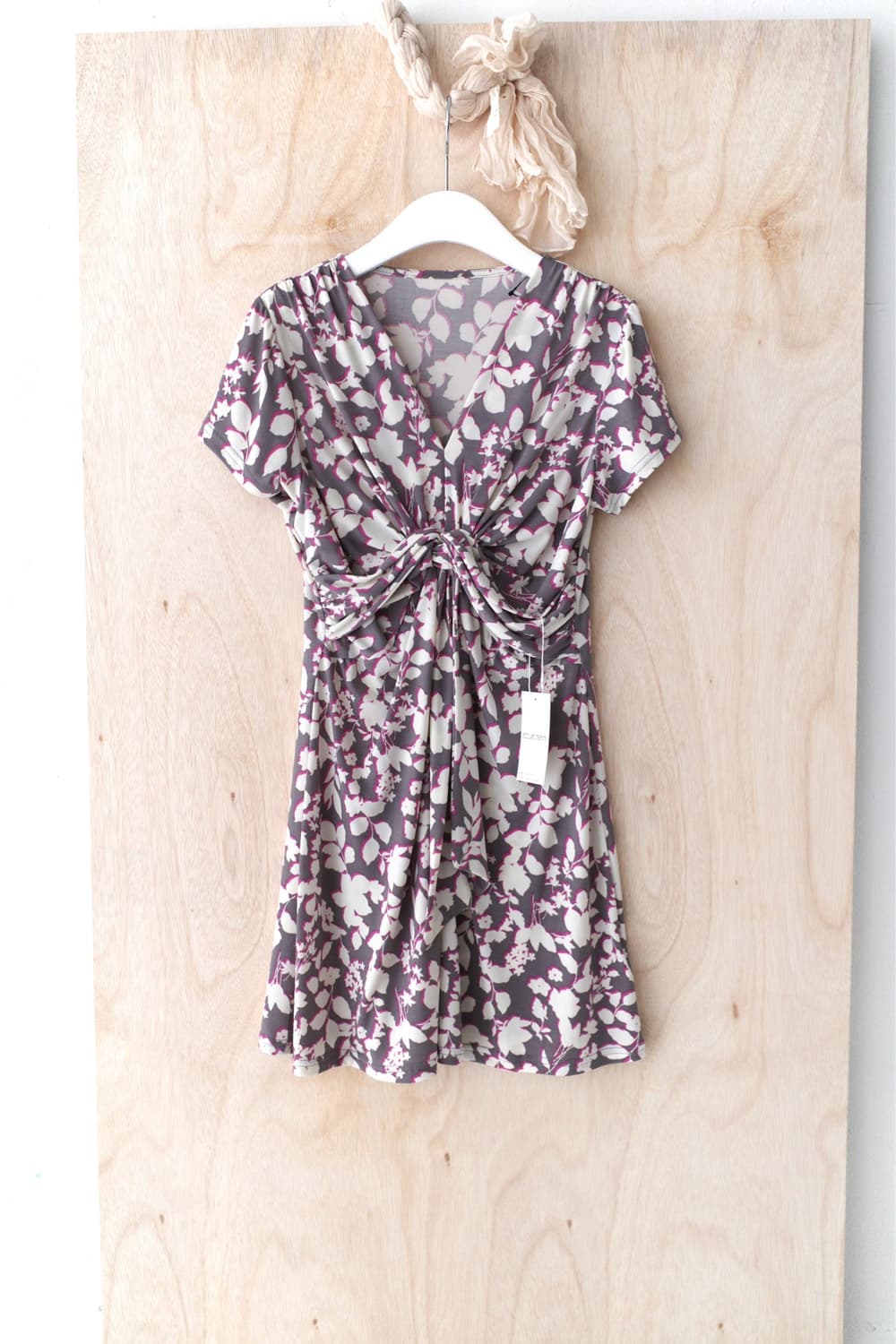 pattern wrap one-piece 상품이미지1