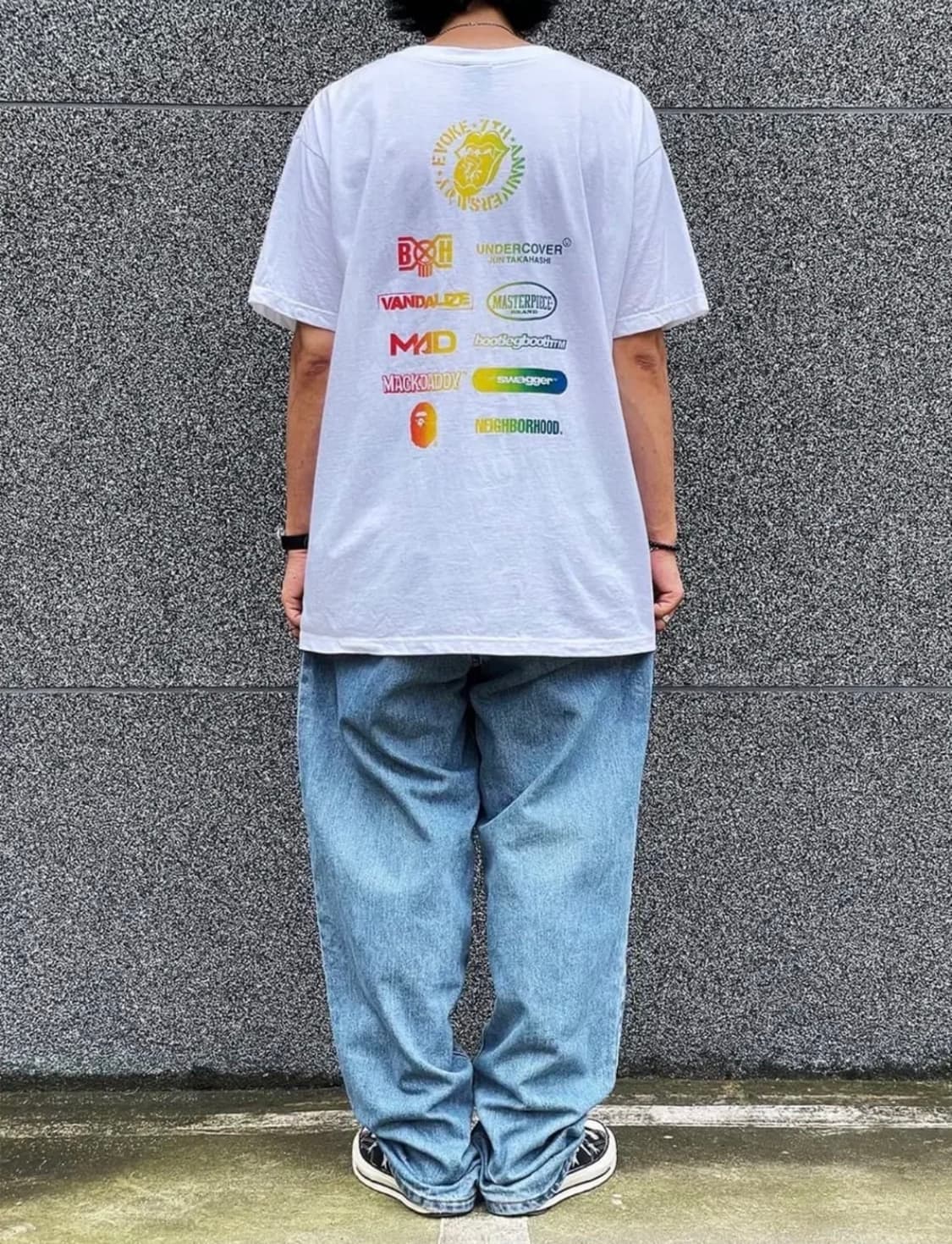 EVOKE 7주년 우라하라 베이프 언더커버 네이버후드 반팔 빈티지 티셔츠 상품이미지6