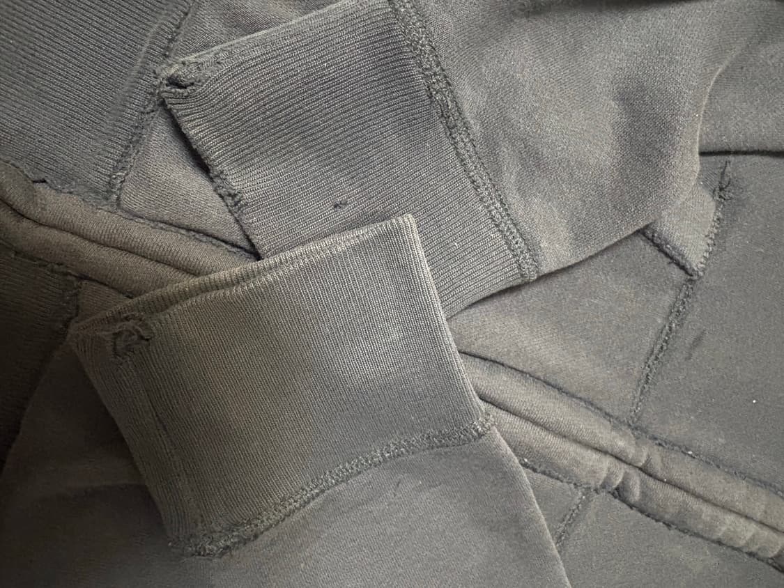 홀리스터 기모 블랙 후드집업 m 상품이미지4