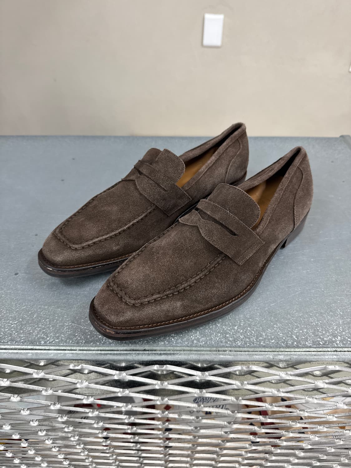 손신발 스웨이드 페니 로퍼 270 상품이미지2