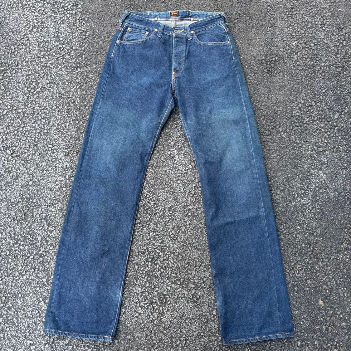 일본 리 1101 유니온메이드 셀비지 데님 팬츠 상품이미지4