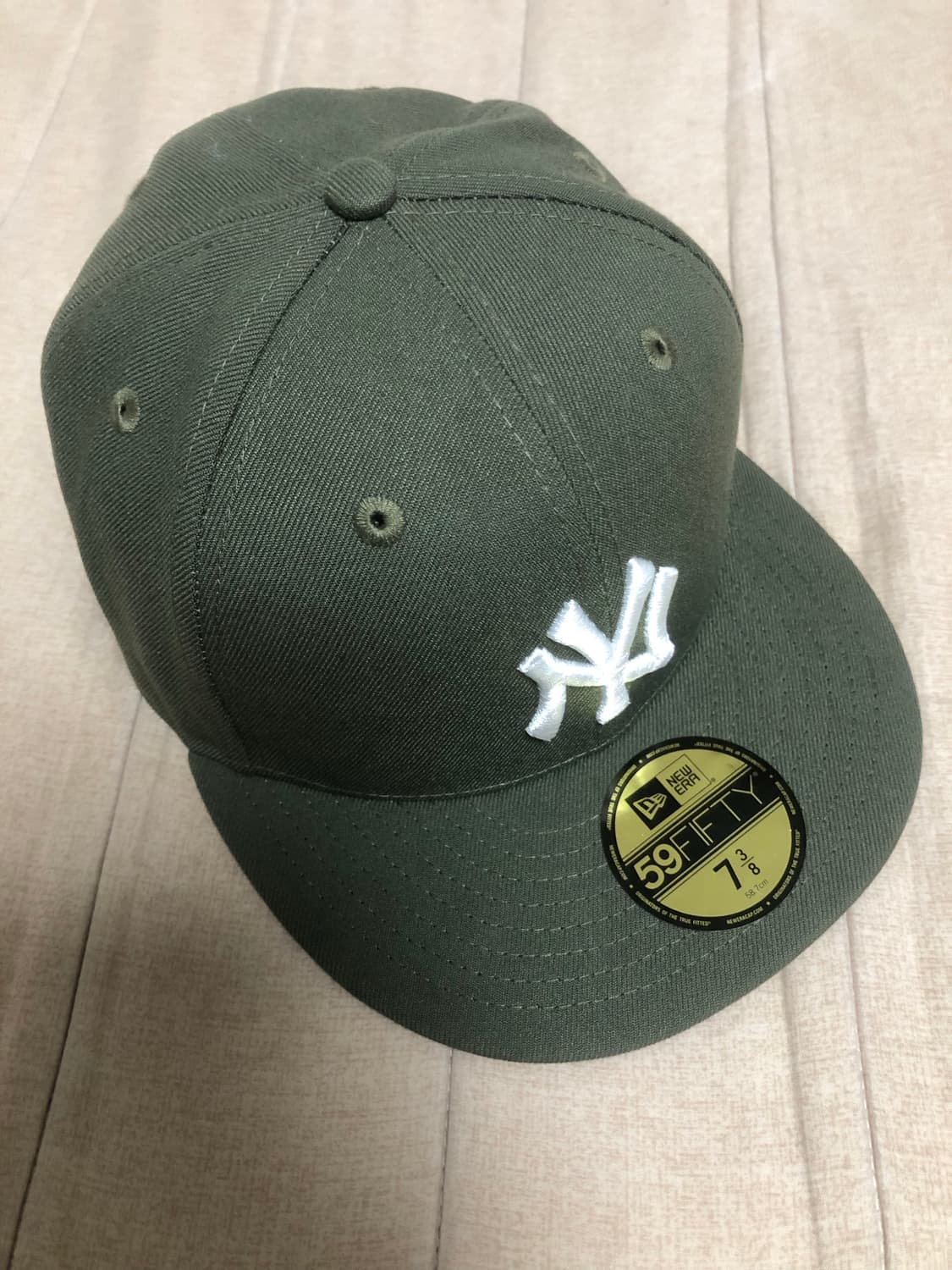 뉴에라 뉴욕 양키스 베이직 피티드캡 뉴 올리브 738 상품이미지2