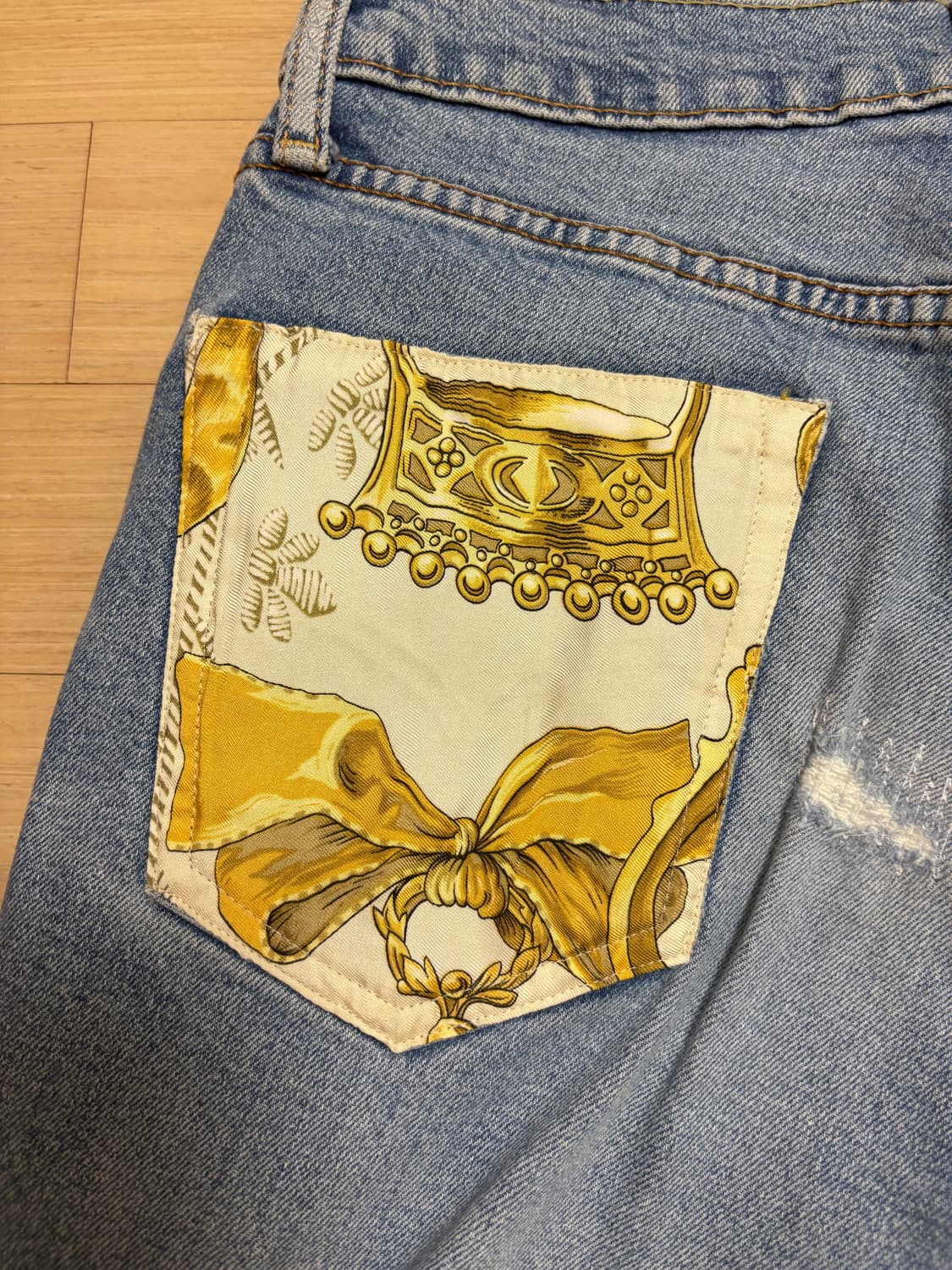 리바이스 빈티지 리폼 데님 쇼츠 상품이미지3