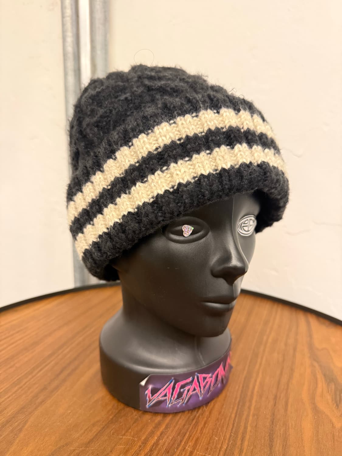 빈티지 케이블 니트 비니 상품이미지3