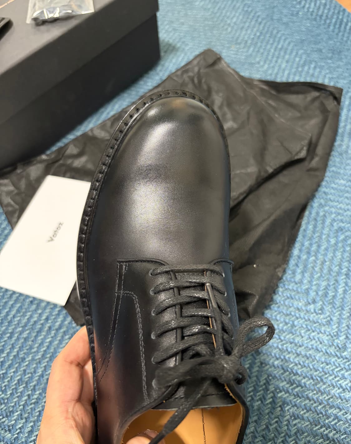 바토즈 사카 블랙 더비슈즈 265 상품이미지5