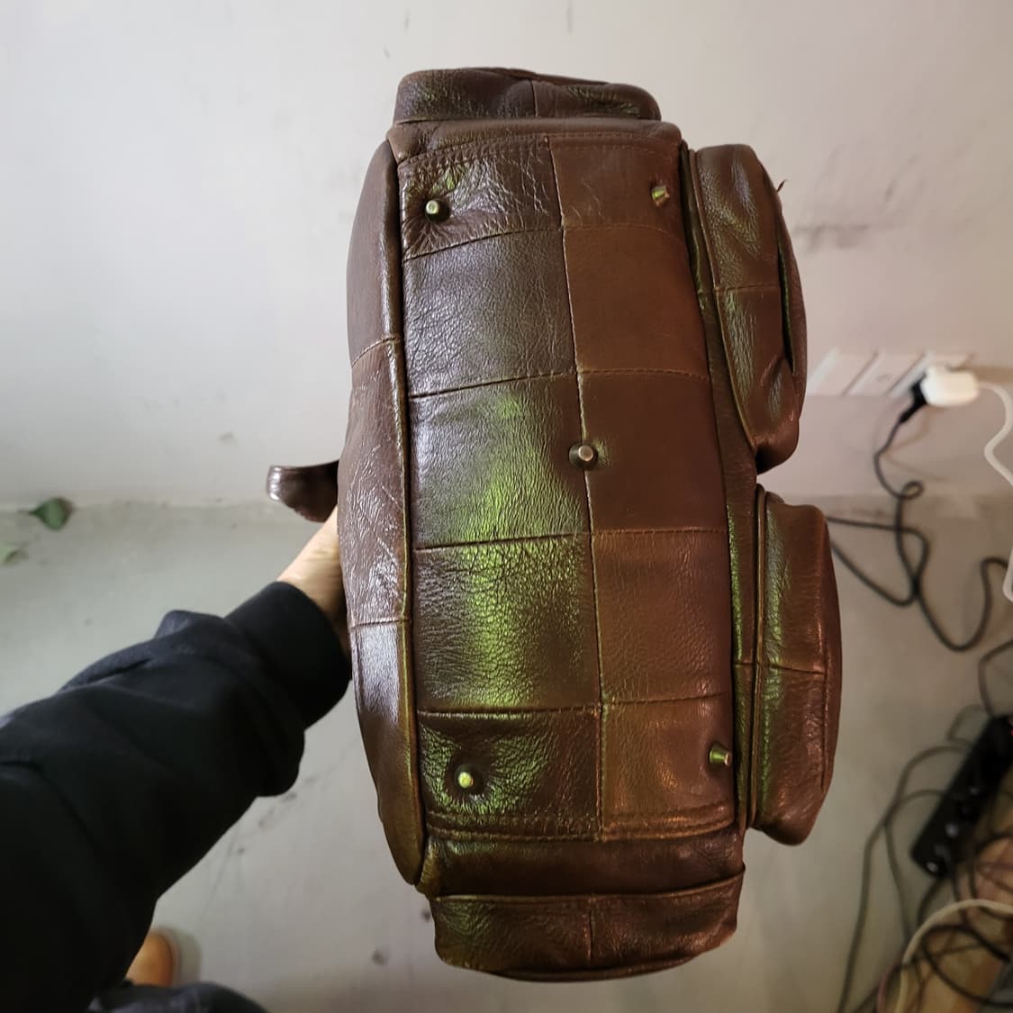 빈티지 레더 크로스백 상품이미지7