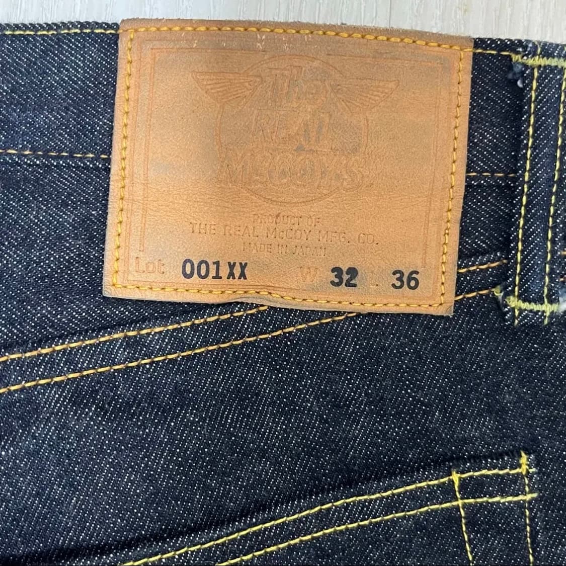 리얼맥코이 001xx / 001xxj 2세대 지쟌 셋업 / 데님 상품이미지7