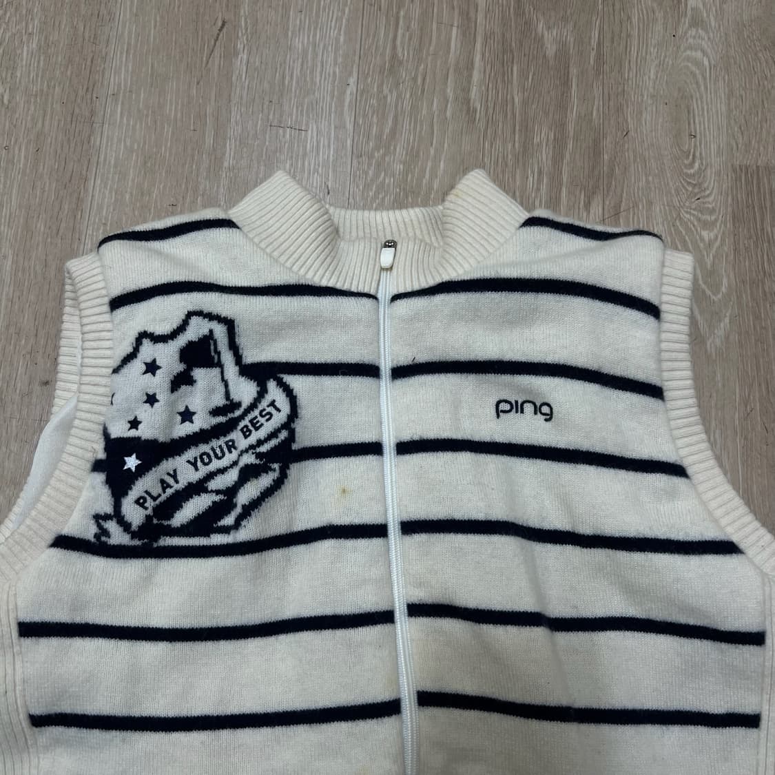 핑 PING 여성 골프웨어 방풍 니트조끼 M/95  상품이미지2