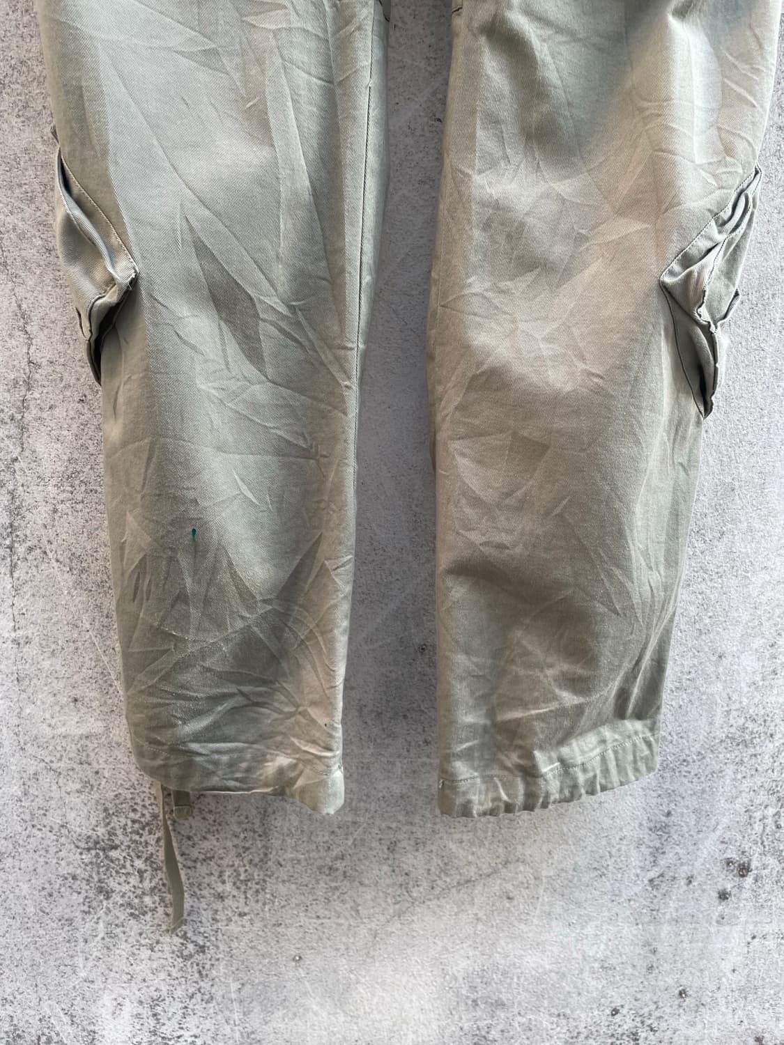 빈티지 올리브 카코팬츠 상품이미지8