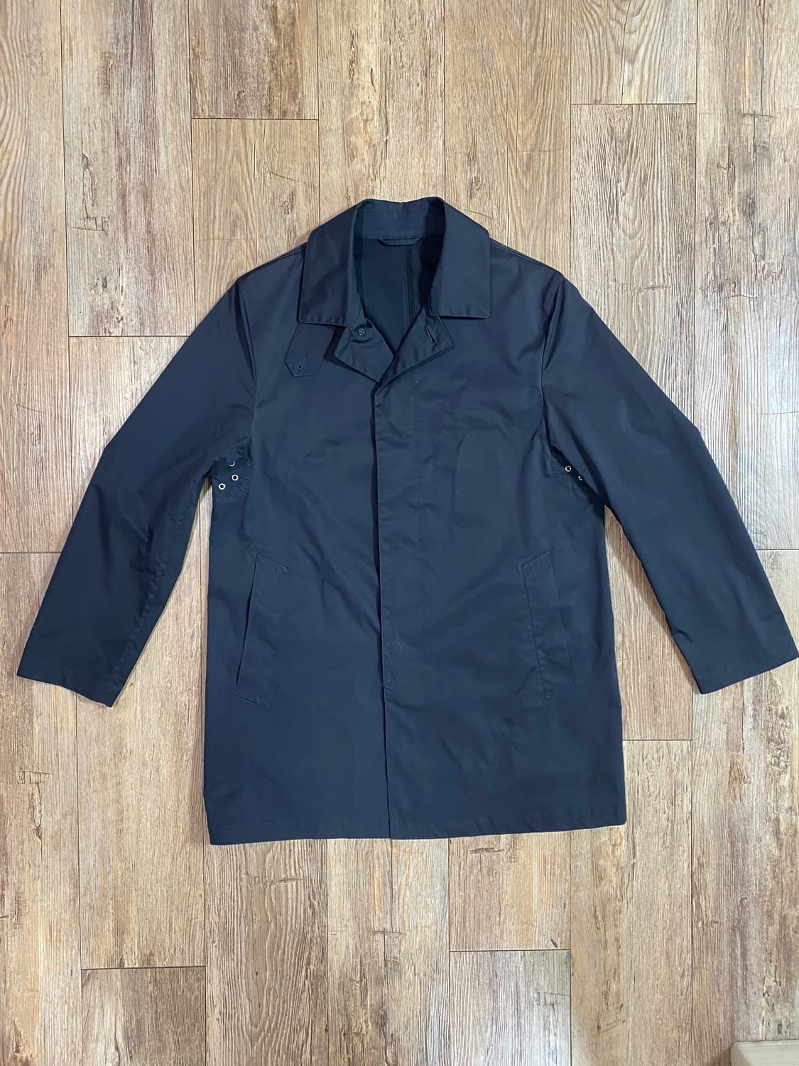 매킨토시 필로소피 스탠 카라 코트 블랙 42 상품이미지1