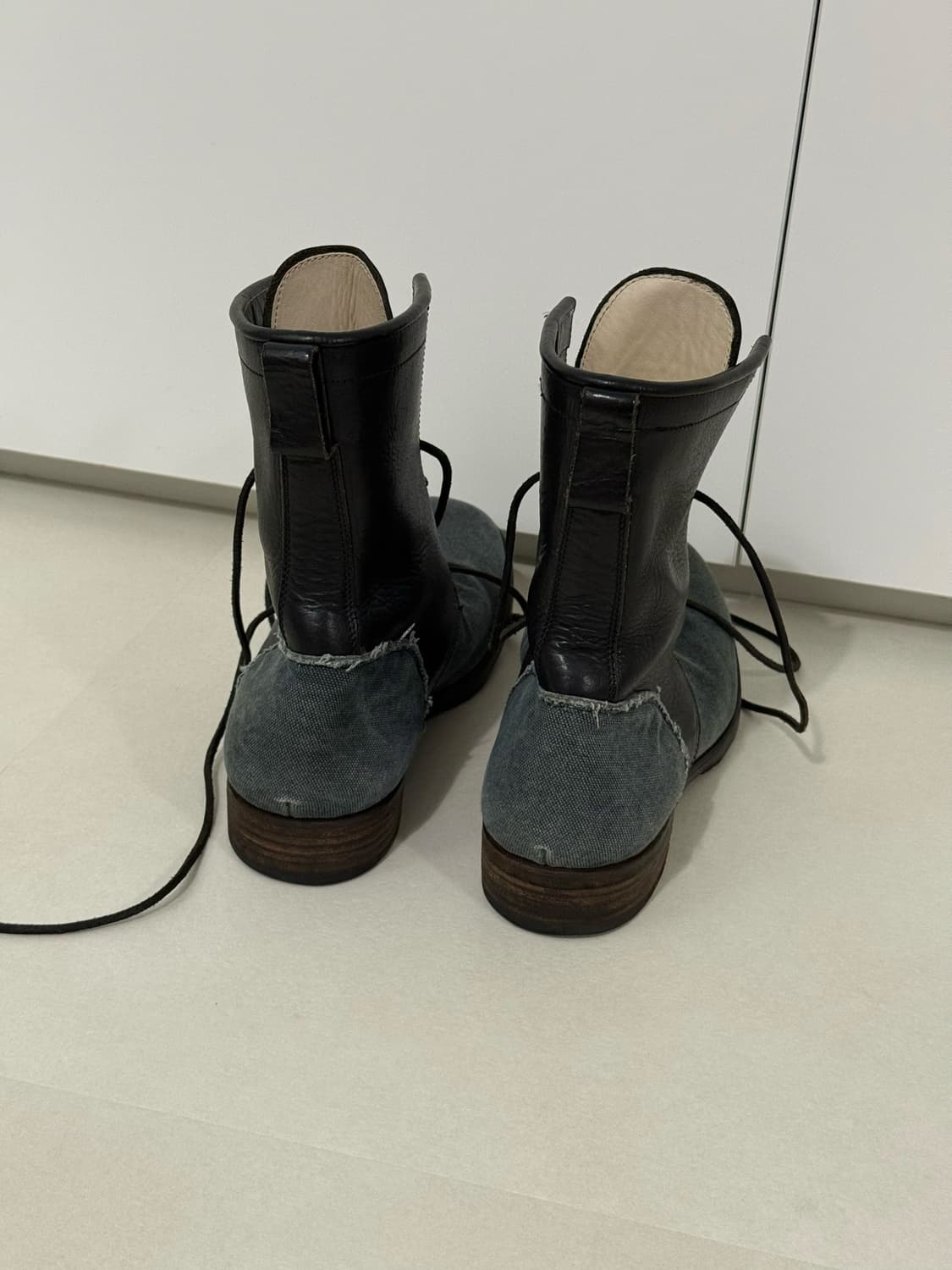 Carpe Diem x wjk Lace-up Boots 상품이미지3
