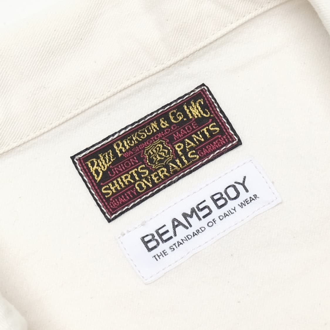 X BEAMS BOY hand paint twill jacket 상품이미지6