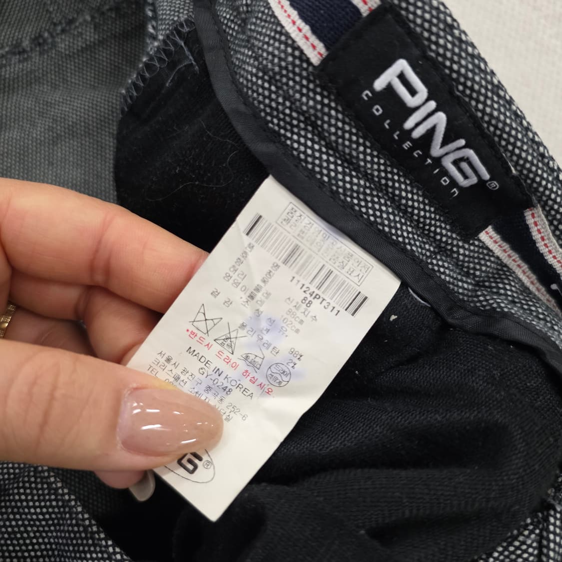 [88] 핑 골프 코튼 팬츠 0219J 상품이미지4