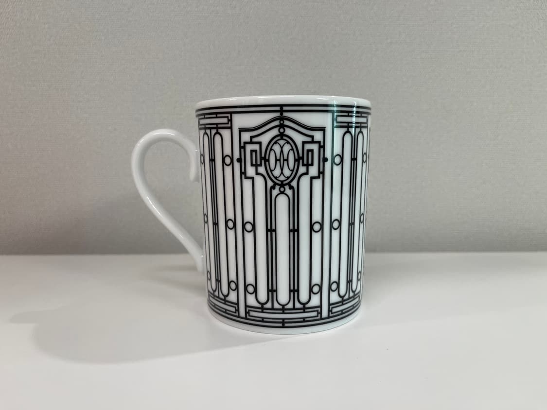 에르메스 H데코 화이트 머그컵 1P HERMES 상품이미지3