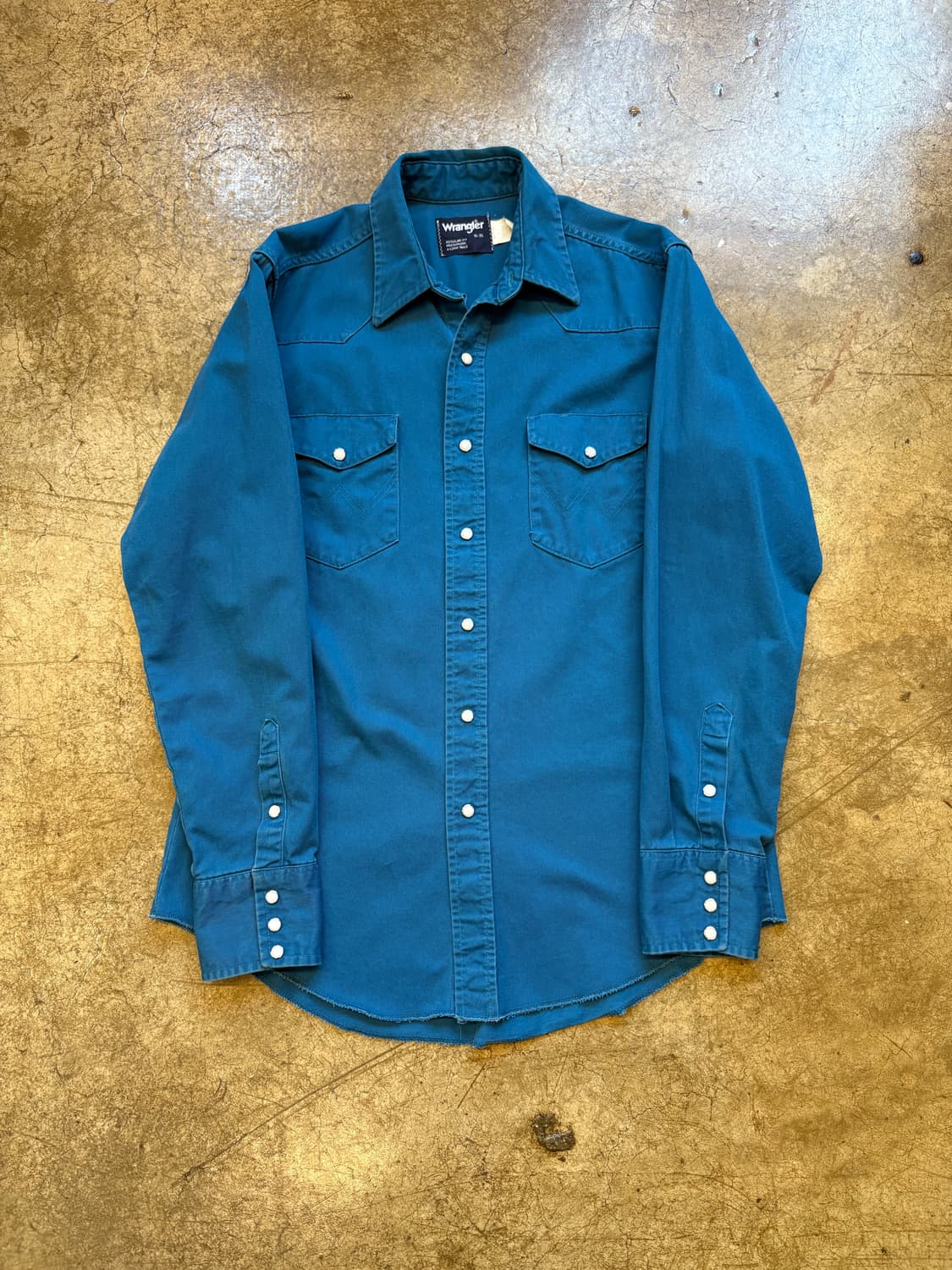80s USA Wrangler 웨스턴 셔츠 상품이미지2