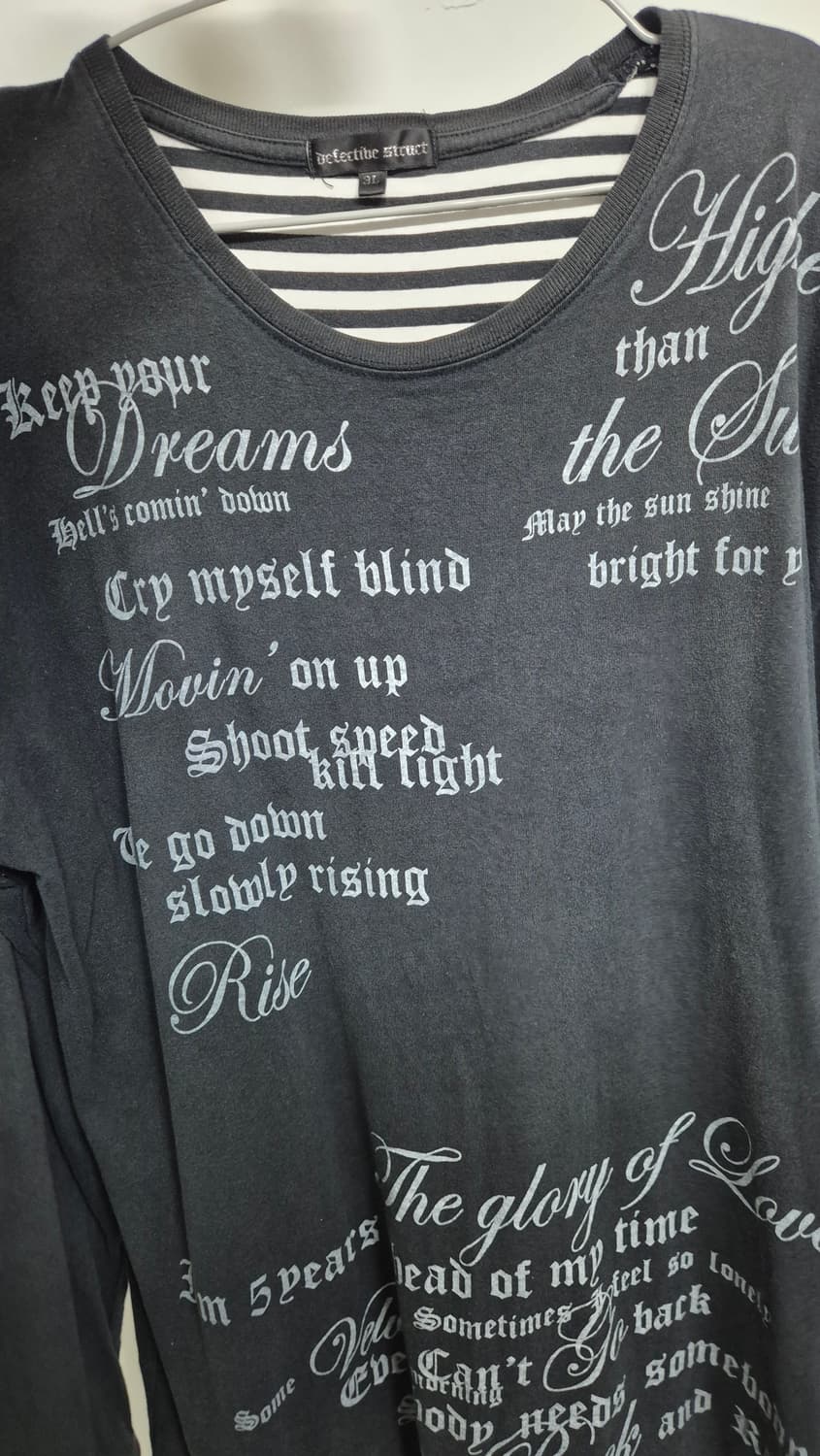 펑크 빈티지 롱슬리브 상품이미지2