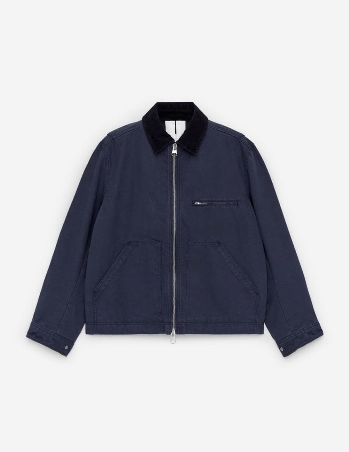 [XL] 아르켓 코튼 캔버스 자켓 블루다크 상품이미지1