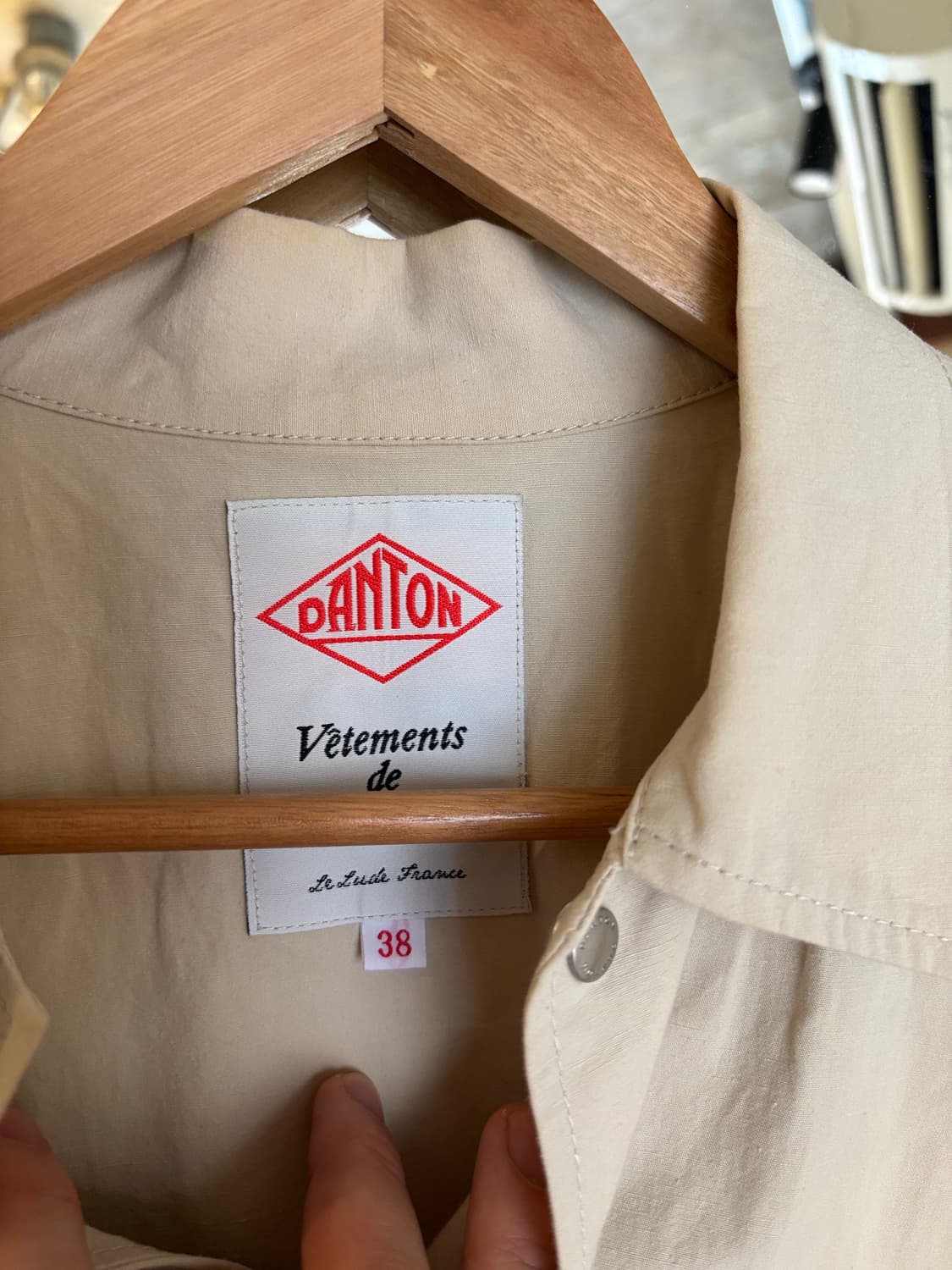 DANTON 단톤 베이지 초어자켓 상품이미지3