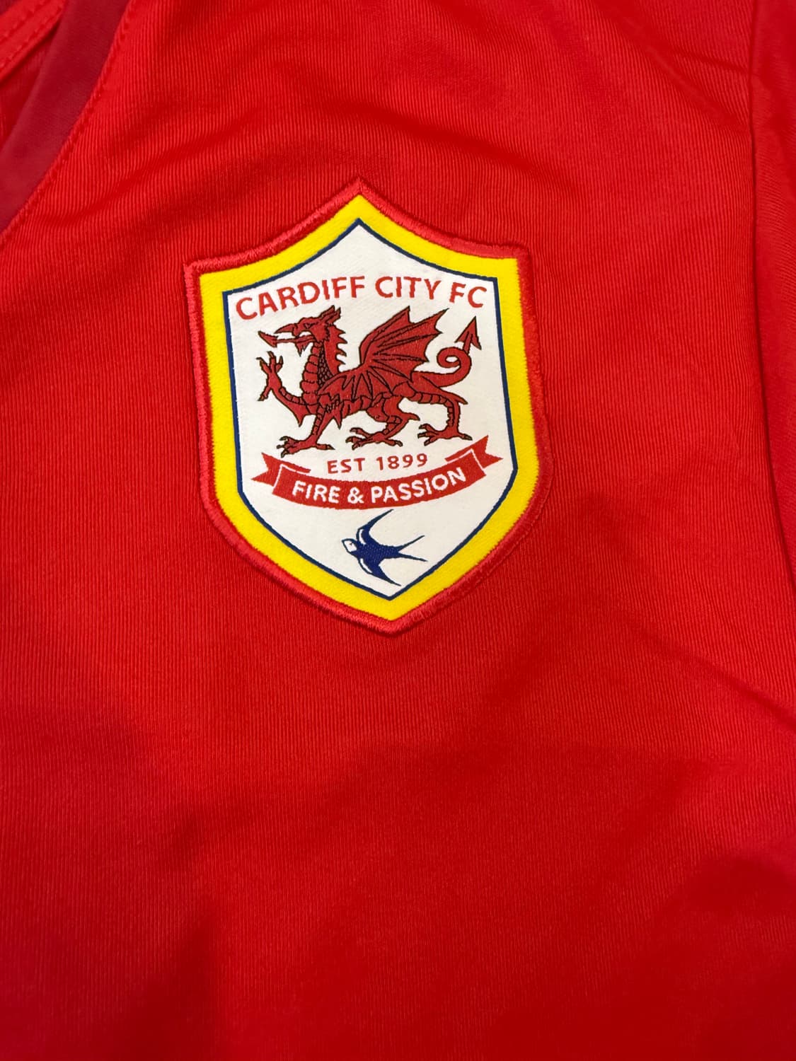 [해외M]13-14 카디프시티 홈 김보경 유니폼 상품이미지3