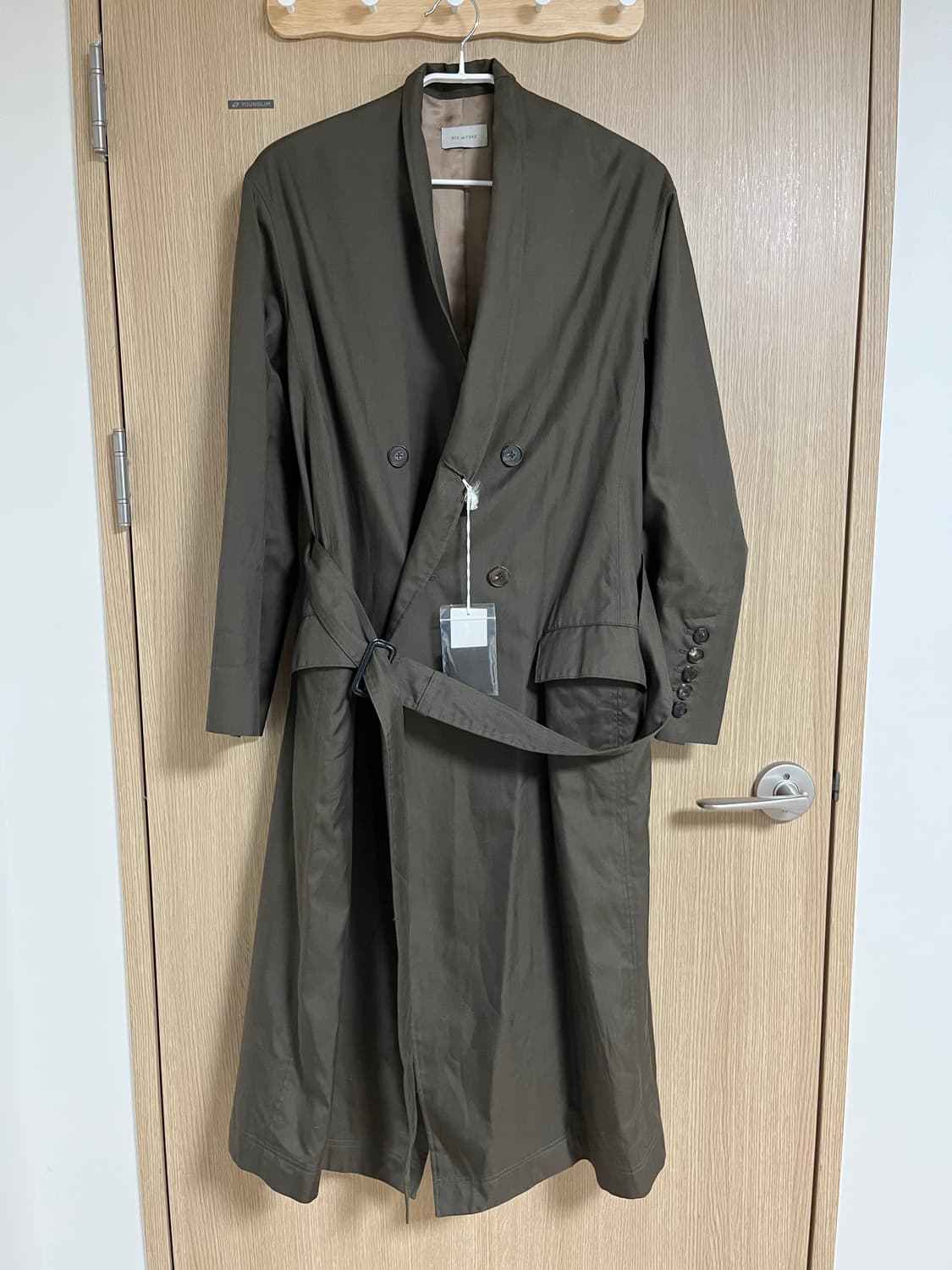 Bed jw ford 숄칼라 더블 트렌치 코트 상품이미지1