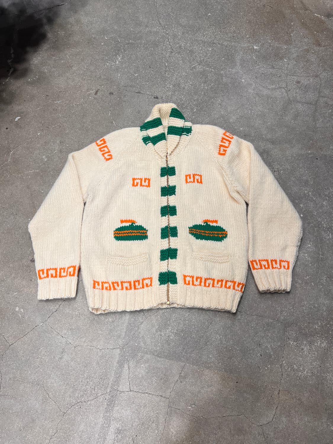 코위찬 컬링 니트 집업  상품이미지1