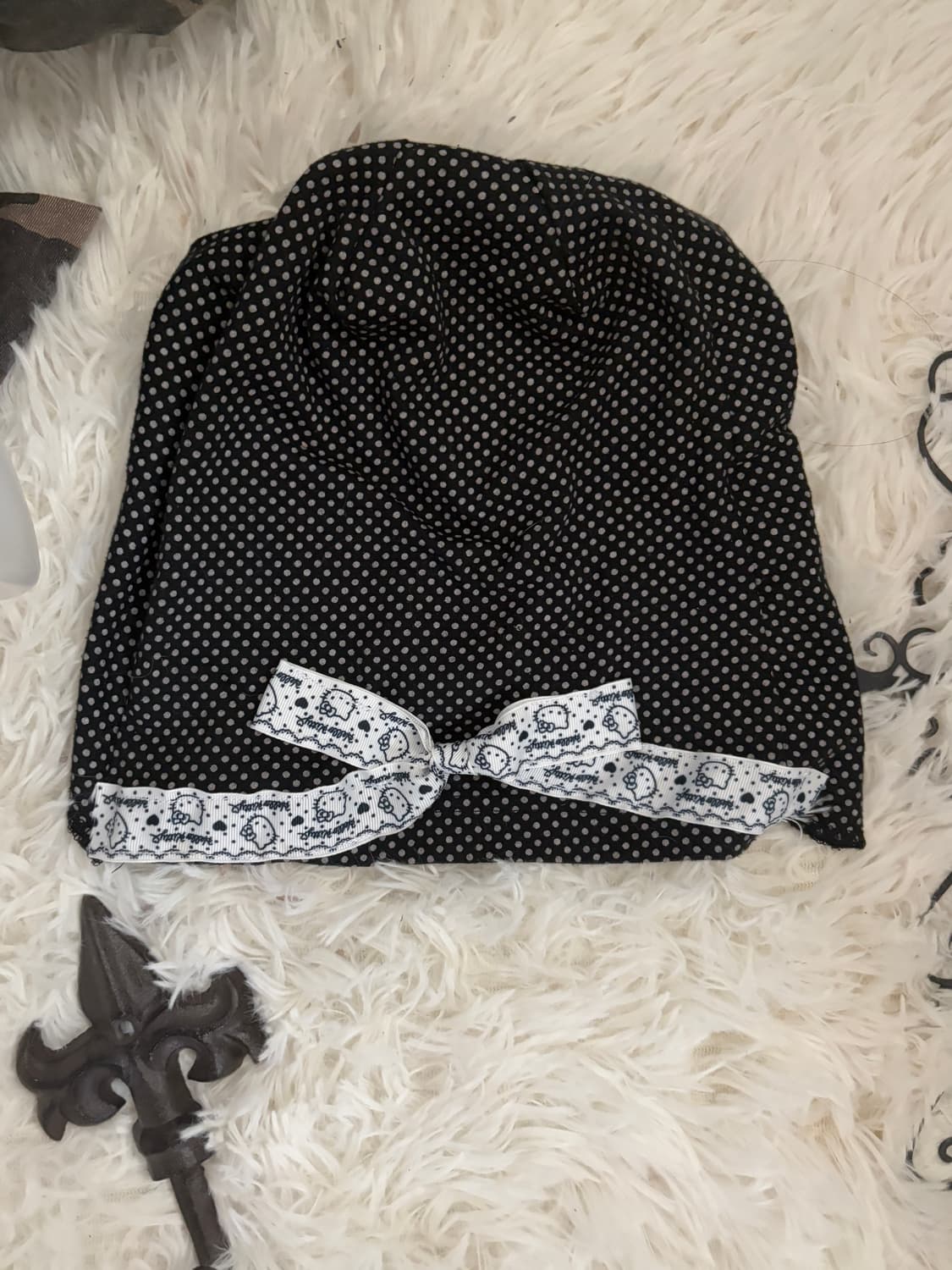 Dot Hello Kitty Ribbon Beanie 상품이미지1