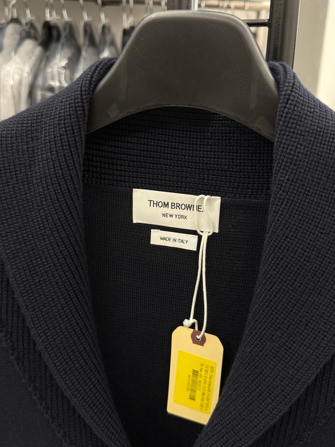 [3] 톰브라운 밀라노스티치 숄카라 가디건 상품이미지6