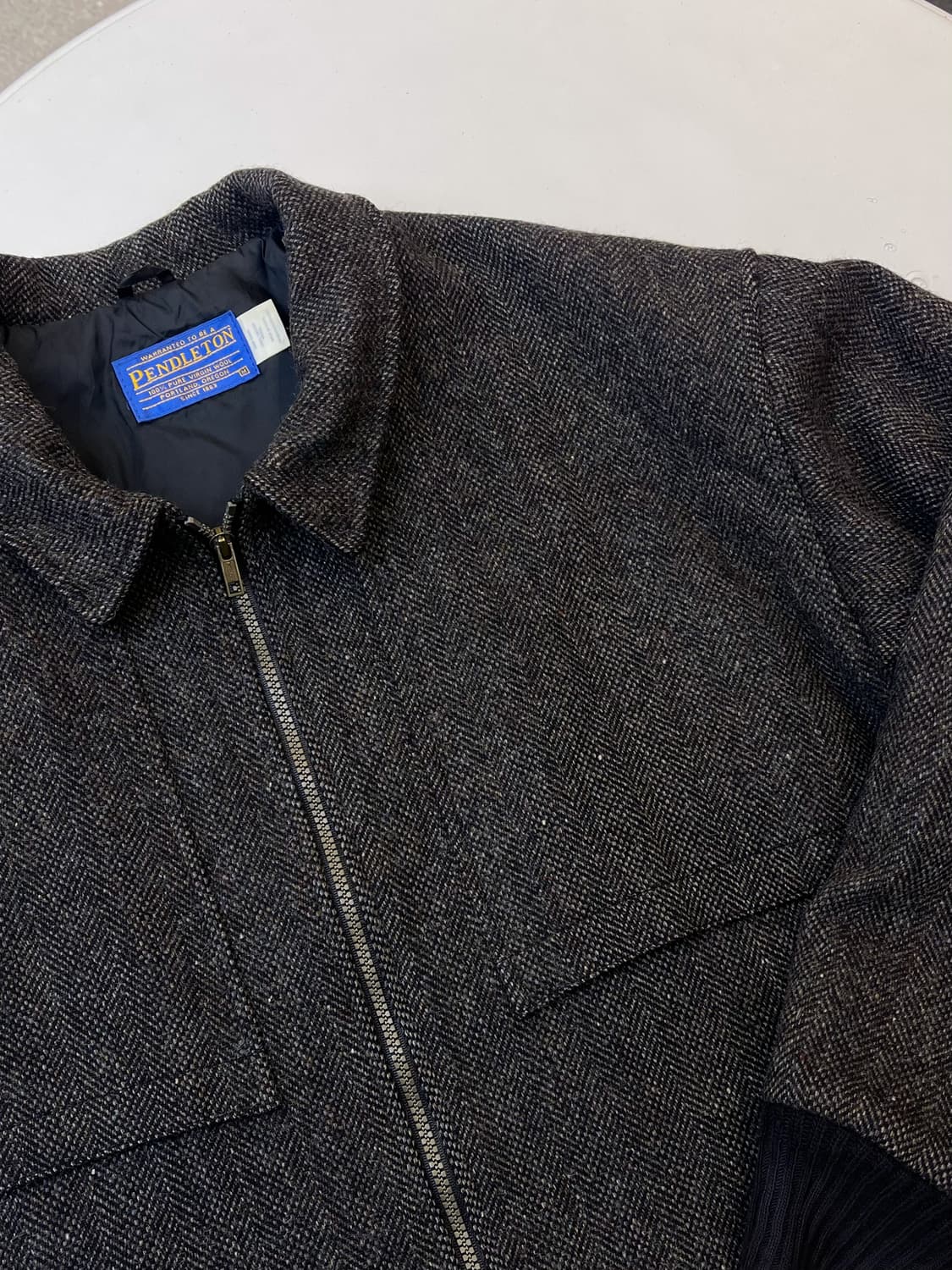 펜들턴 90s 해링본 울 자켓 상품이미지4