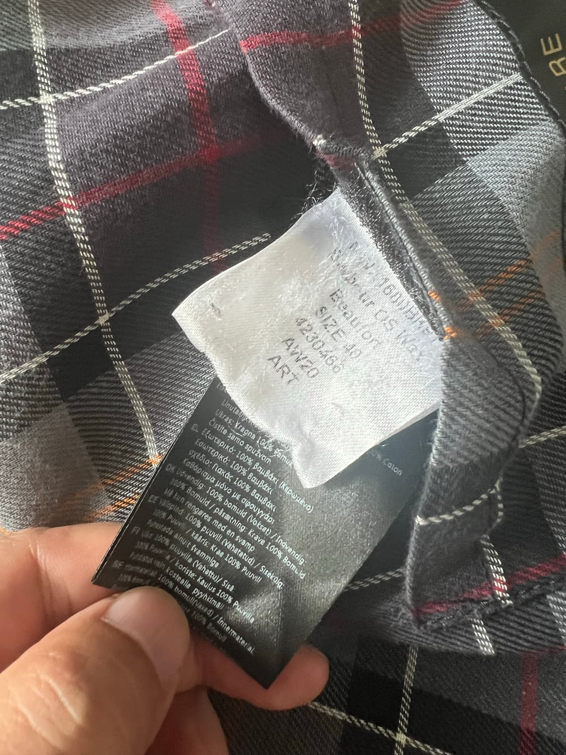 바버 화이트라벨 (일본판) 오버사이즈 뷰포트 40 블랙 상품이미지4