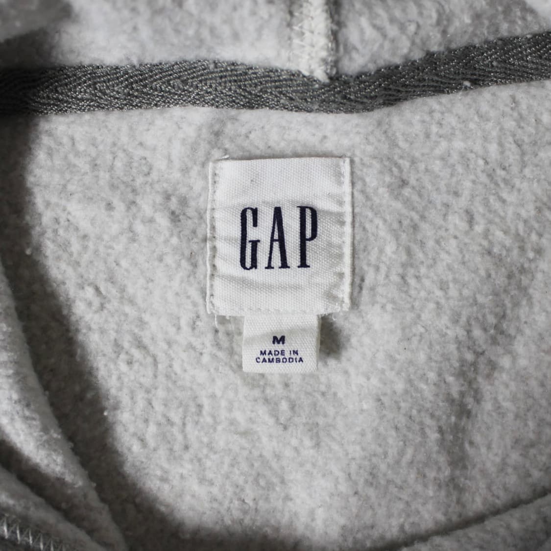 GAP 갭 그레이 기모 후드티  상품이미지4