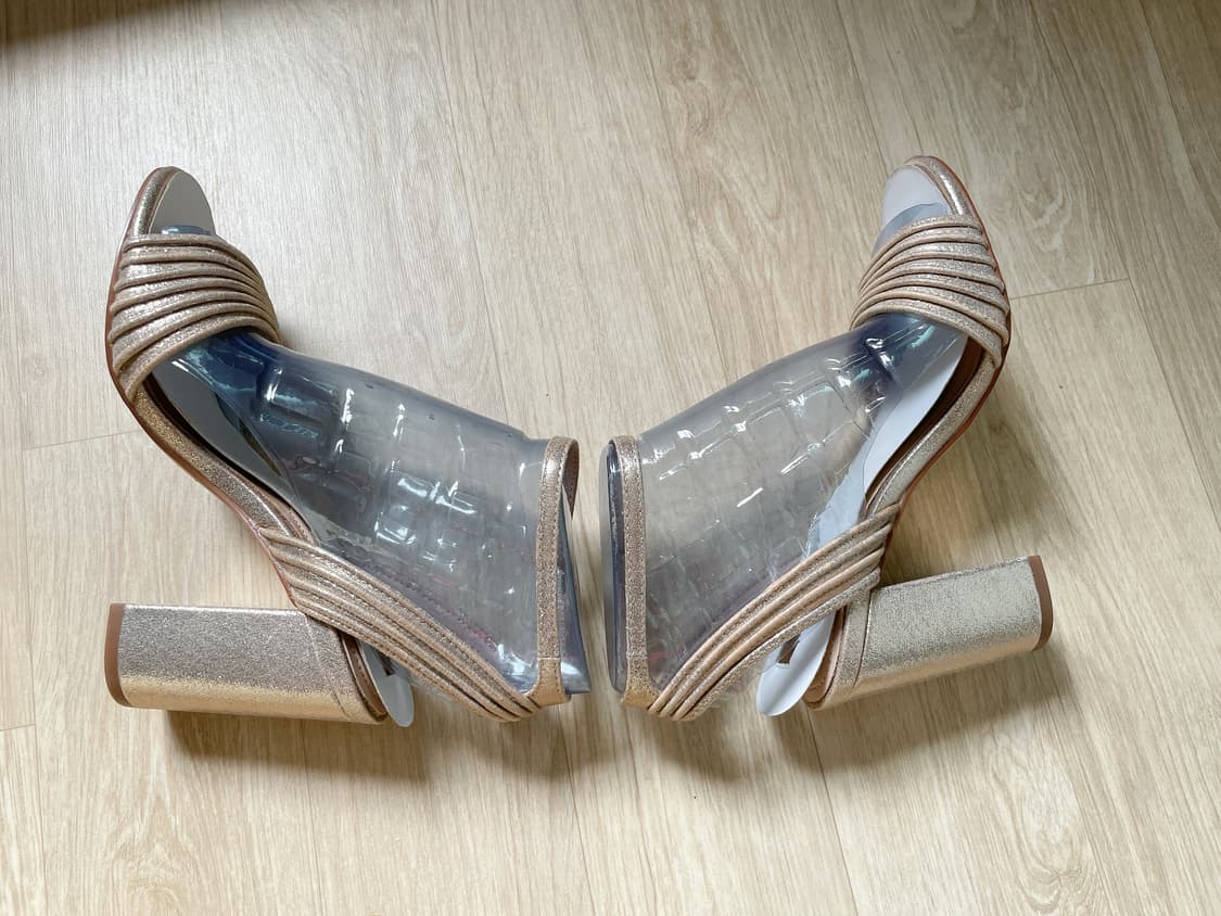 [새상품] ALDO 알도 골드 스트랩 샌들 럭셔리 파티룩 상품이미지7