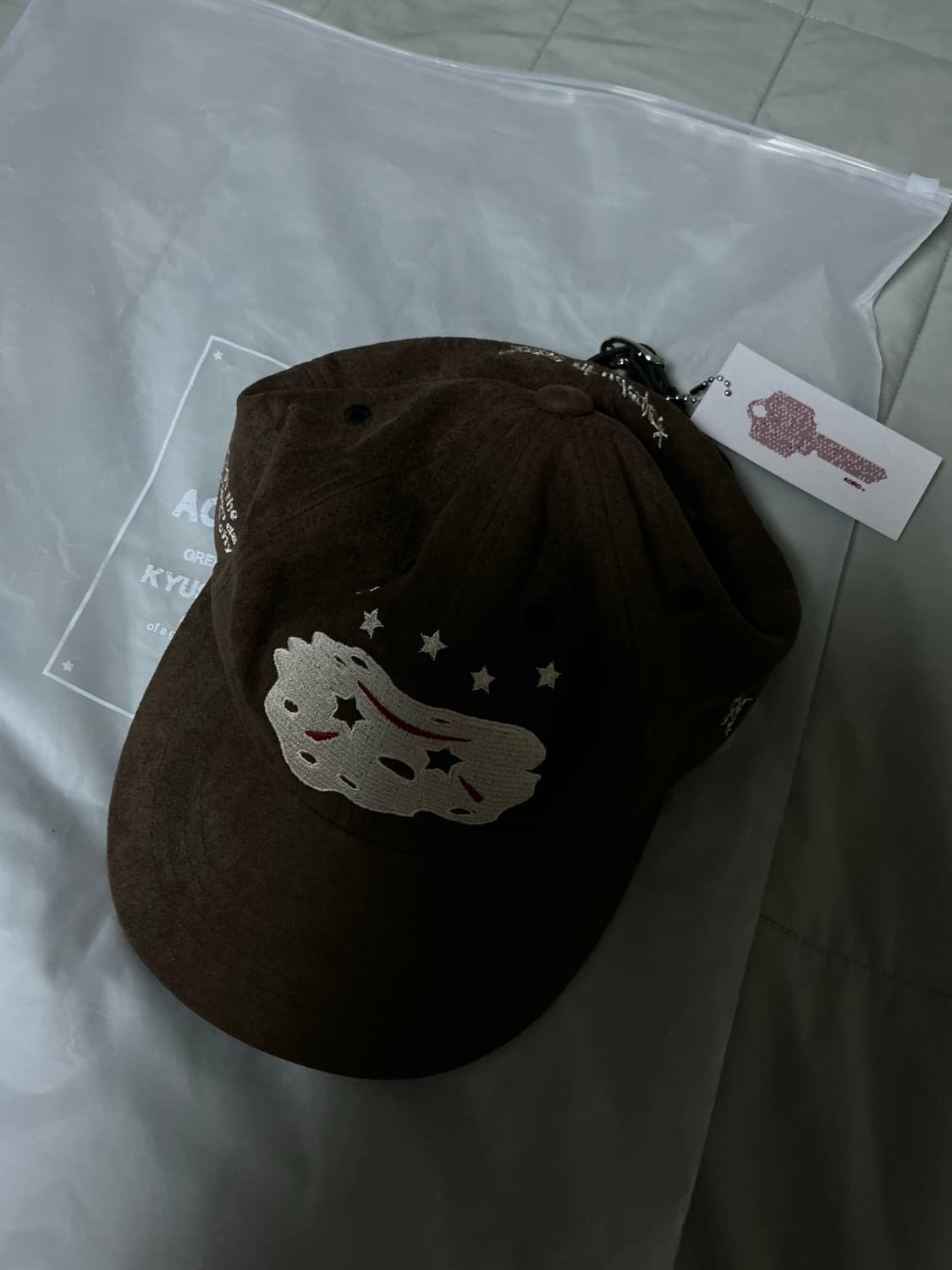 [새상품] 아오이로 다크 브라운 볼캡 상품이미지3