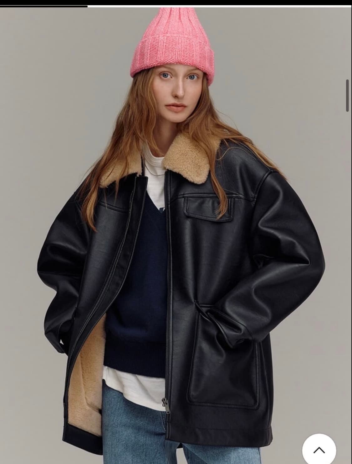 앤유 퍼카라 무스탕 상품이미지5