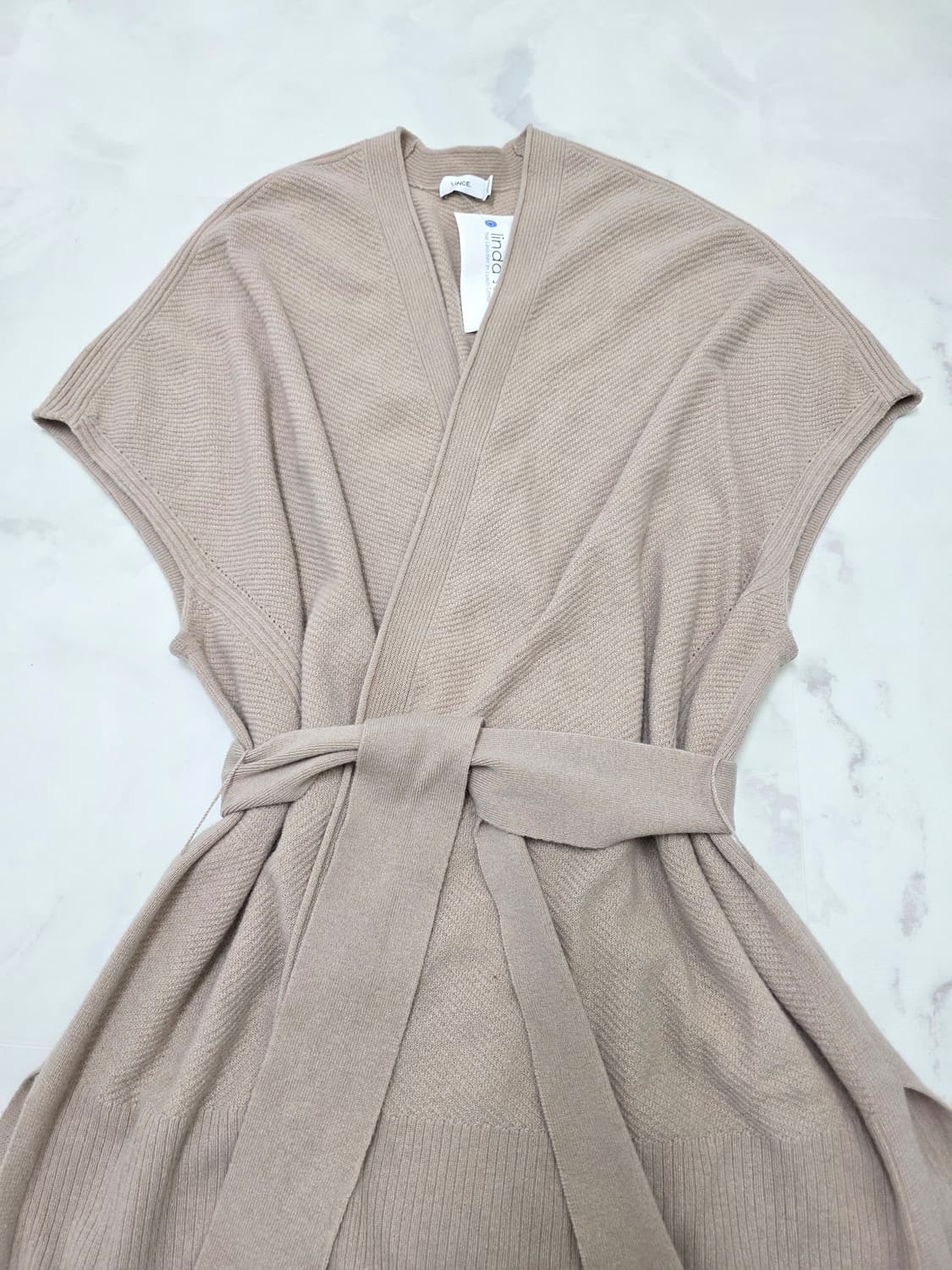 한섬 VINCE 빈스 캐시미어 벨트 니트 가디건 F 새상품 상품이미지2