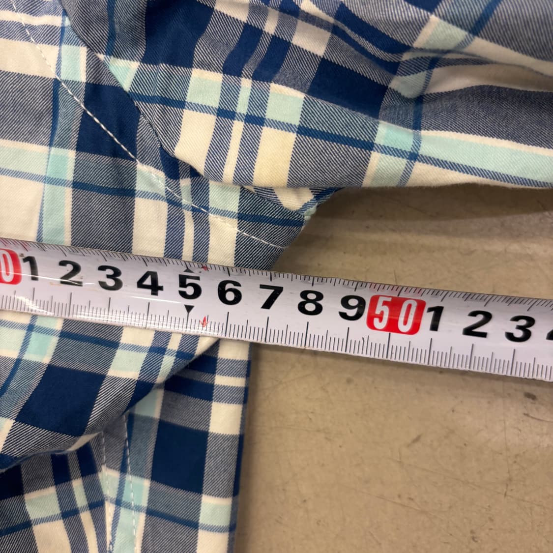 아베크롬비 체크 스몰로고 셔츠 상품이미지5