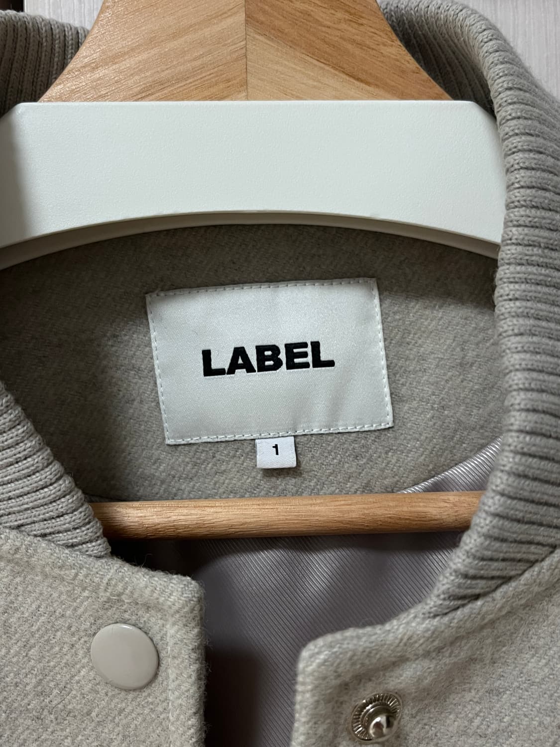 라벨아카이브 레이어드베이스볼자켓 상품이미지3