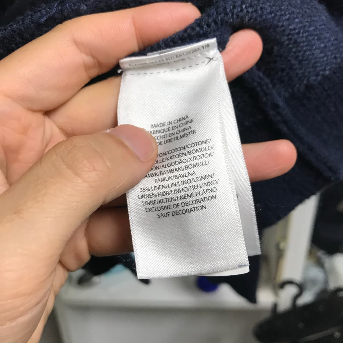 폴로 신형라인 레터맨 가디건 상품이미지5