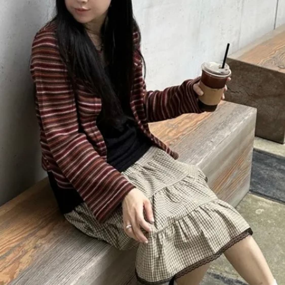 인디아 히피 패턴 가디건 상품이미지1