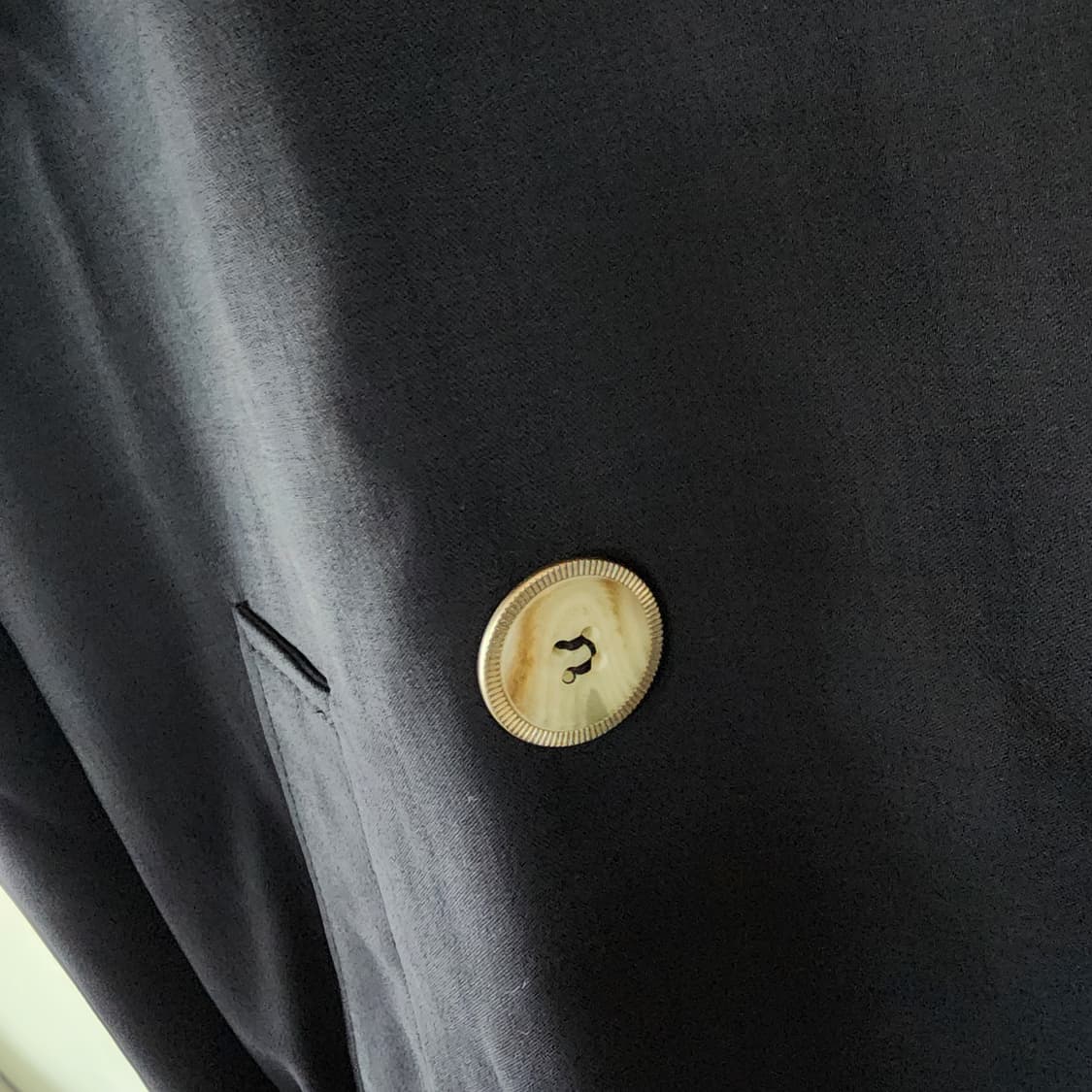 유돈초이 더블 버튼 자켓 네이비 상품이미지3