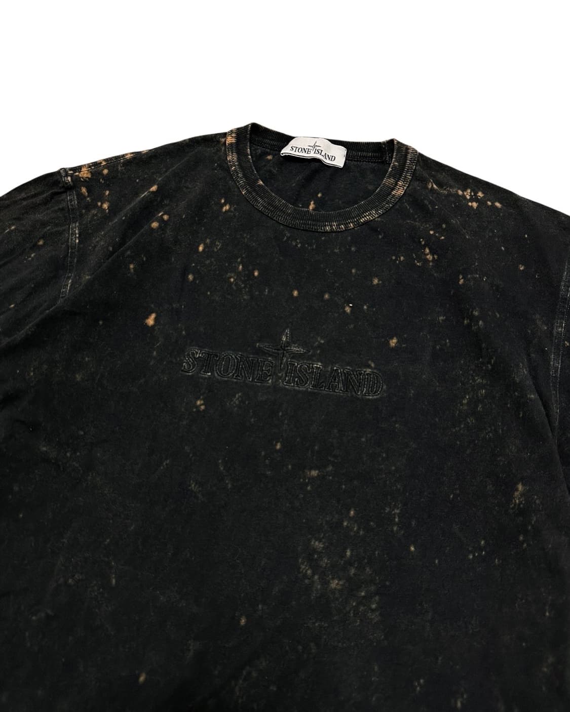스톤아일랜드 블랙 타이다이 반팔 티셔츠 상품이미지2